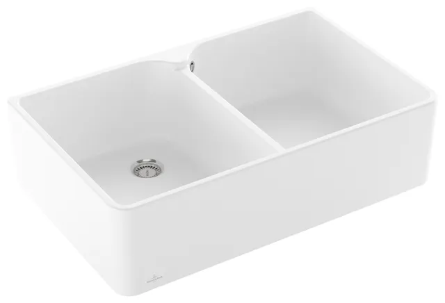 Villeroy & Boch Küchenspülbecken „Spülstein“ 795 × 500 × 220 mm in Stone White