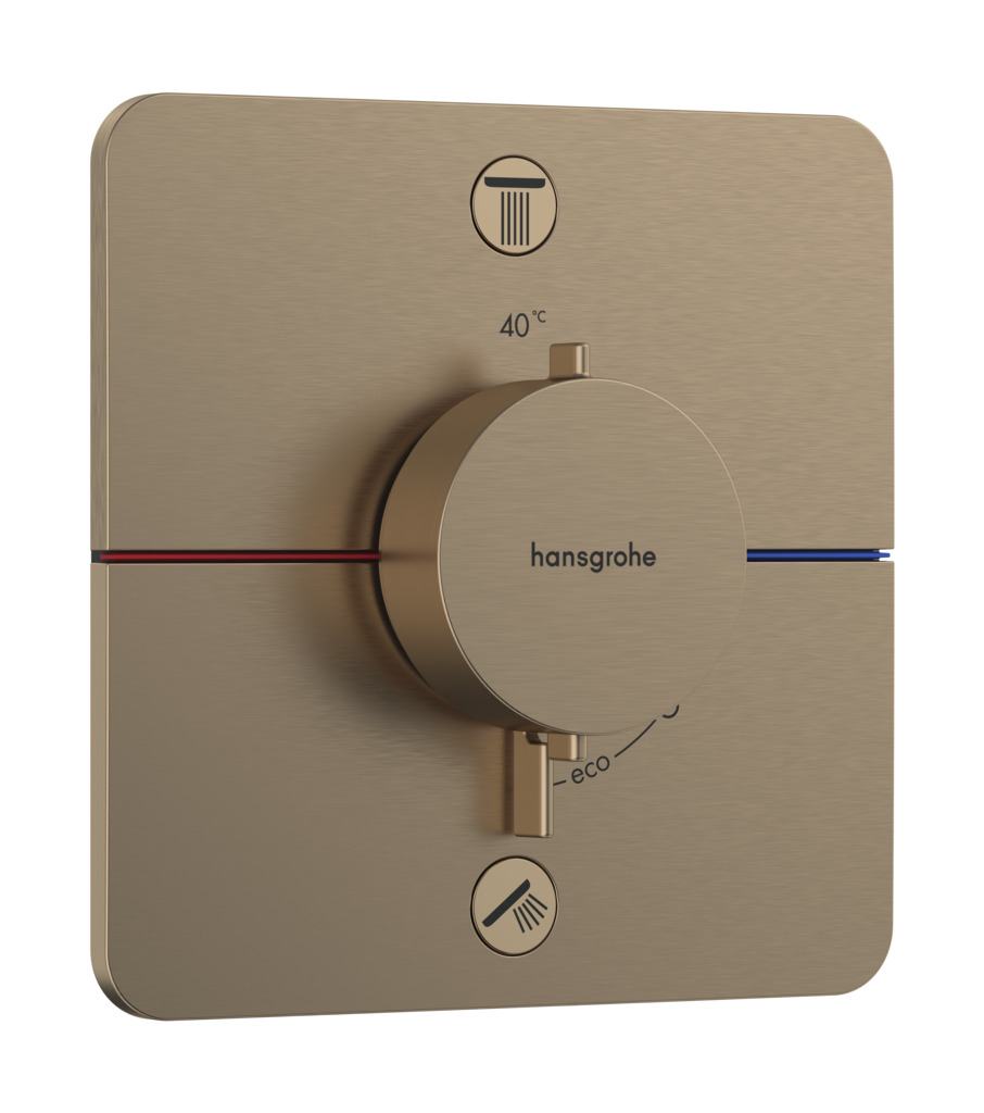 ShowerSelect Comfort Q Thermostat Unterputz für 2 Verbraucher Chrom