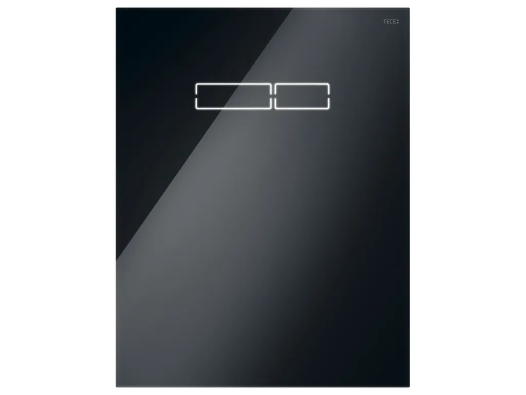TECElux Betätigungsglasplatte mit sen-Touch Elektronik Glas schwarz TECElux Betätigungsglasplatte mit sen-Touch Elektronik Glas schwarz