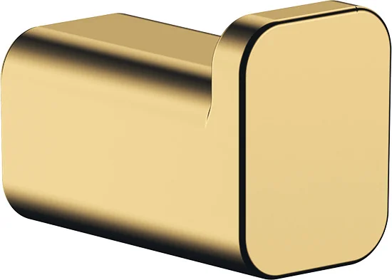 Hansgrohe AddStoris Q Handtuchhaken Polished Gold Optic Wandmontage Metall verdeckte Befestigung Bohrloch 6 mm Hansgrohe AddStoris Q Handtuchhaken Polished Gold Optic Wandmontage Metall verdeckte Befestigung Bohrloch 6 mm