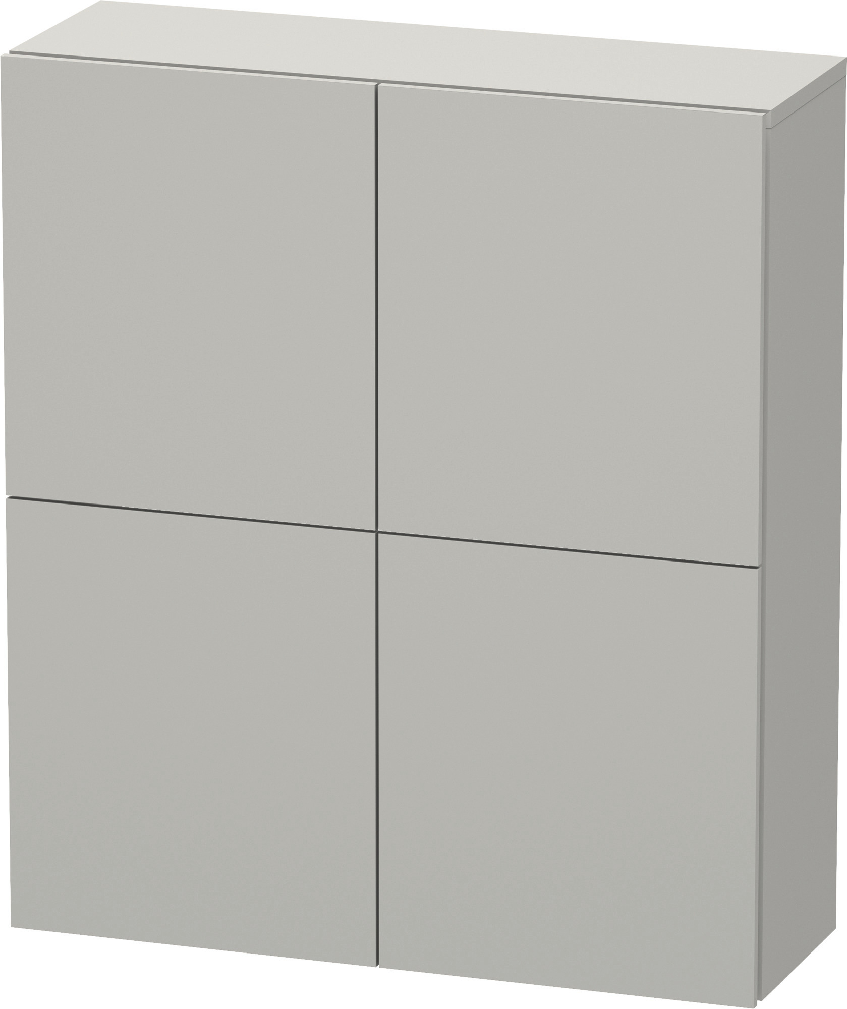 Duravit Halbhochschrank „L-Cube“ 70 × 80 × 24,3 cm