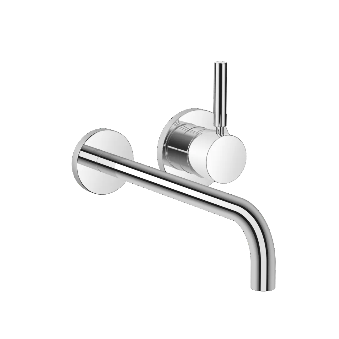 Dornbracht META Waschtisch-Wand-Einhandbatterie mit Einzelrosetten Chrom Dornbracht META Waschtisch-Wand-Einhandbatterie mit Einzelrosetten Chrom