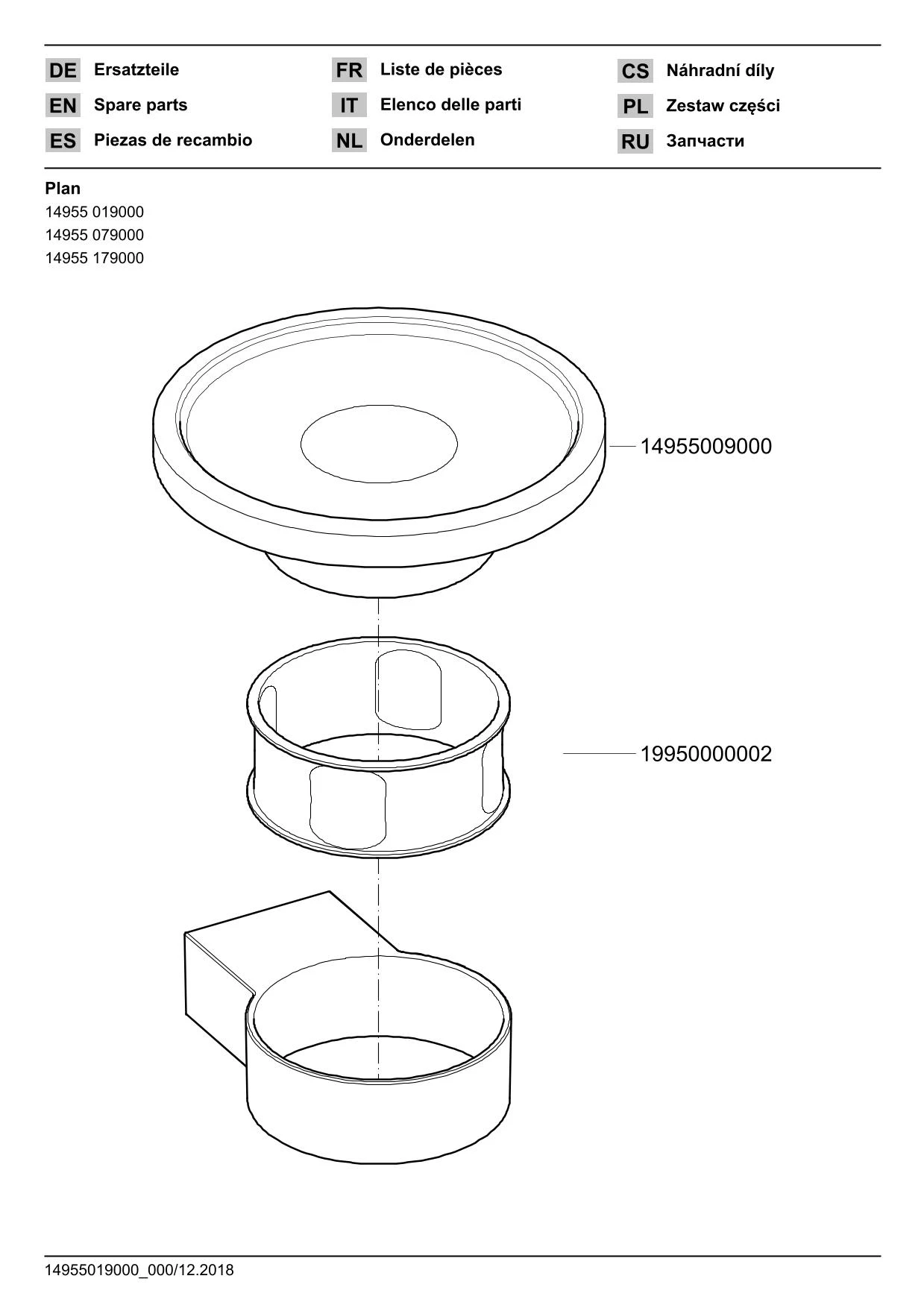 Plan 14955019000 Seifenablage mit Echtkristall-Schale verchromt