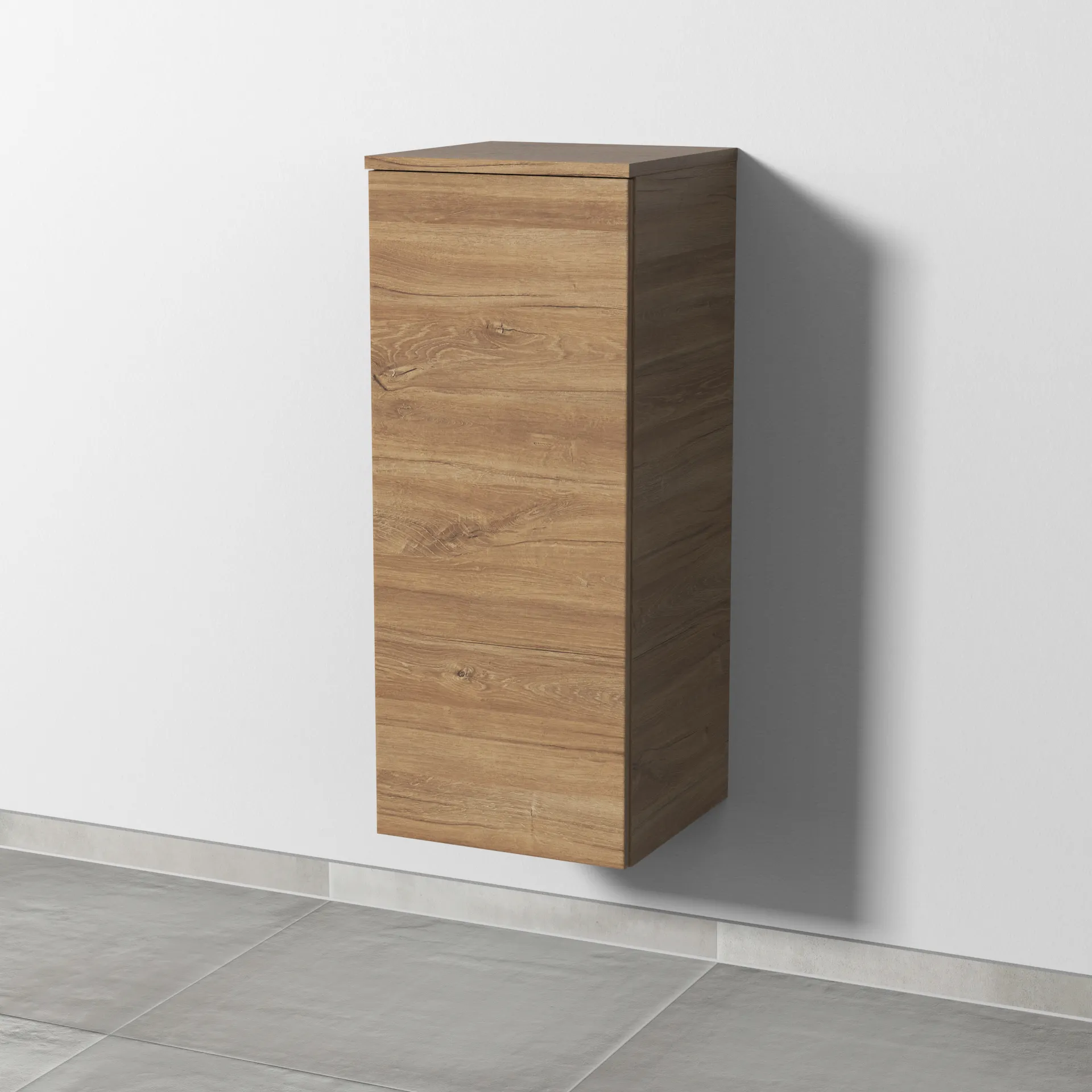Sanipa Mittelschrank „3way“ 350 × 850 × 345 mm Anschlag links, in Eiche Kansas, Anschlag links