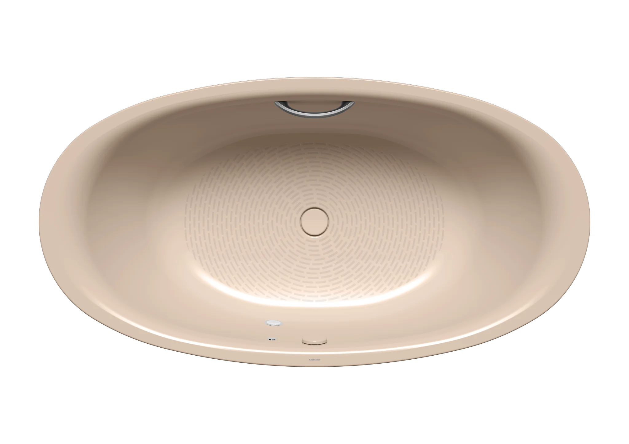 Kaldewei ELLIPSO DUO OVAL Badewanne, oval, 1900 x 1000 mm, 440 mm tief, bahamabeige, Perl-Effekt, mit Griffloch, Vollantislip Kaldewei ELLIPSO DUO OVAL Badewanne, oval, 1900 x 1000 mm, 440 mm tief, bahamabeige, Perl-Effekt, mit Griffloch, Vollantislip