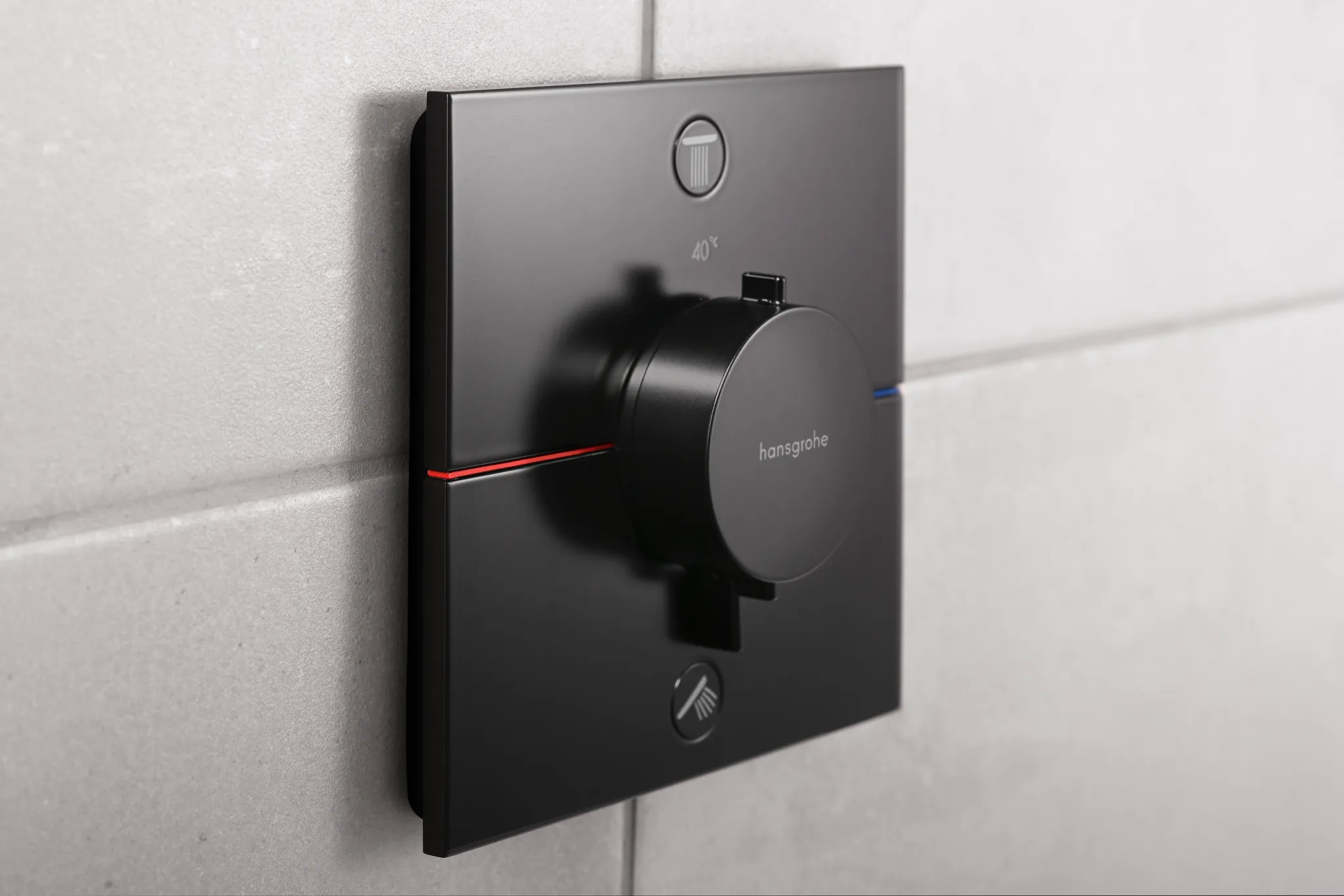 ShowerSelect Comfort E Thermostat Unterputz für 2 Verbraucher Chrom ShowerSelect Comfort E Thermostat Unterputz für 2 Verbraucher Chrom