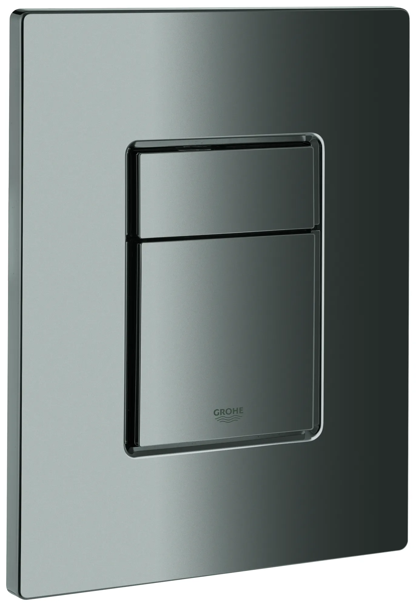 WC-Betätigung Skate Cosmopolitan 38732, 2-Mengen- und Start & Stopp-Betätigung, 156 x 197 mm, senkrechte und waagerechte Montage, chrom WC-Betätigung Skate Cosmopolitan 38732, 2-Mengen- und Start & Stopp-Betätigung, 156 x 197 mm, senkrechte und waagerechte Montage, chrom