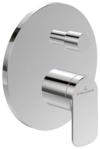 Einhand-Unterputz-Armatur „O.novo“ 4,6 cm in Chrom Einhand-Unterputz-Armatur „O.novo“ 4,6 cm in Chrom