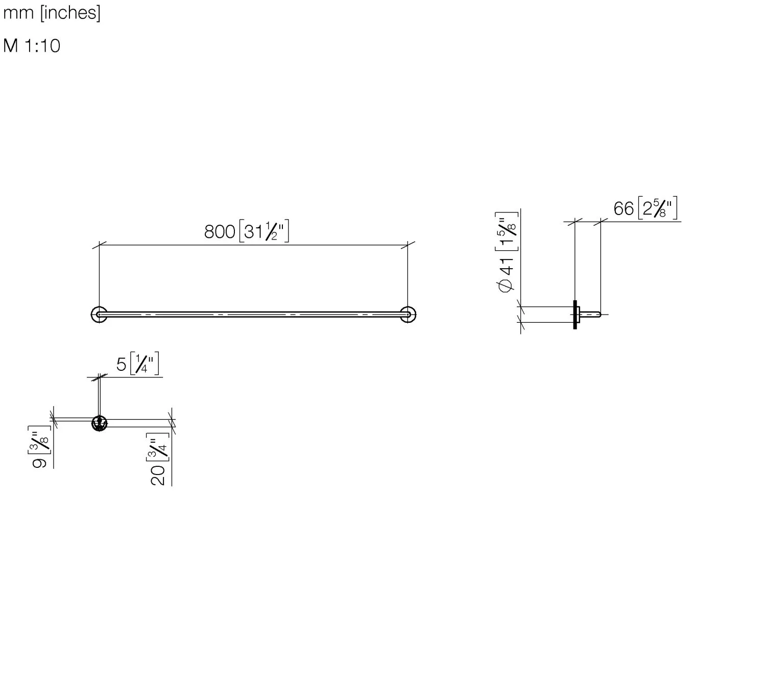 Badetuchhalter SERIENSPEZIFISCH Chrom 83080979 Badetuchhalter SERIENSPEZIFISCH Chrom 83080979
