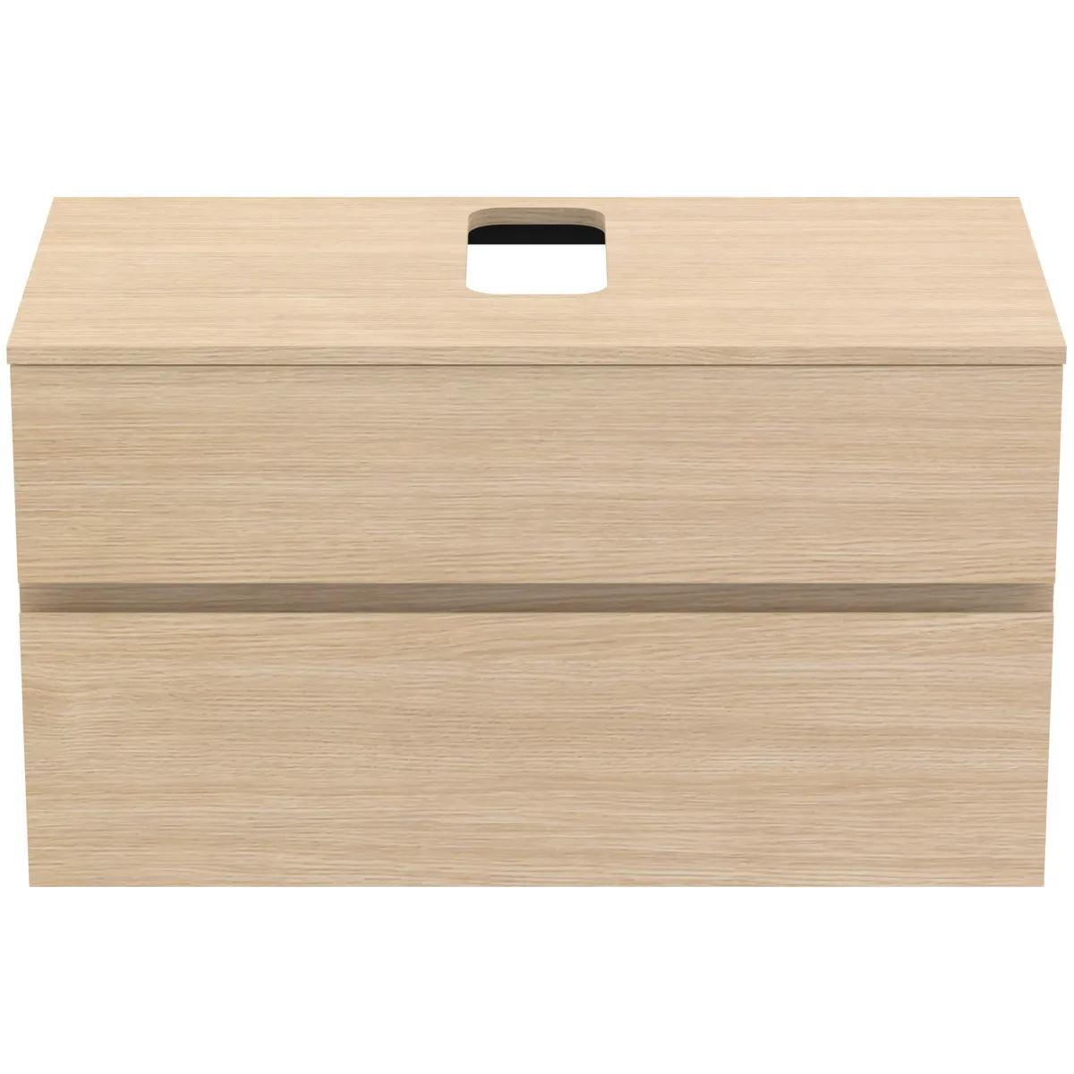 Ideal Standard Waschtischunterschrank „Finesse“ 100,2 × 55,8 × 50,5 cm Eiche weiß Ideal Standard Waschtischunterschrank „Finesse“ 100,2 × 55,8 × 50,5 cm Eiche weiß