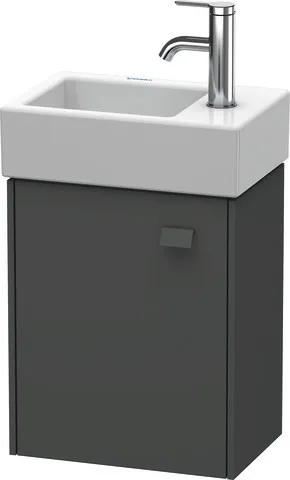 Duravit Waschtischunterschrank wandhängend „Brioso“ 36,4 × 44,2 × 23,9 cm in Graphit Matt