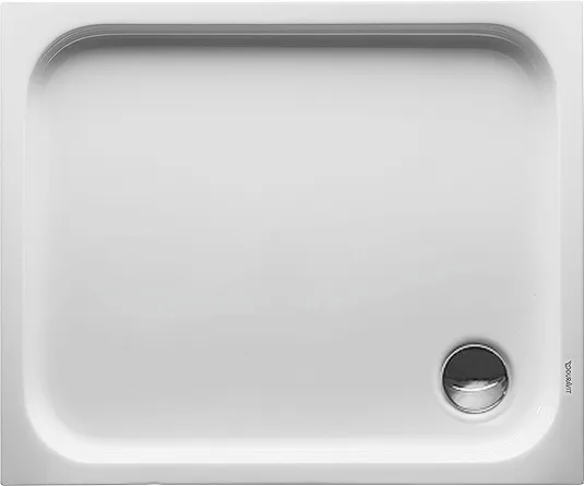 Duravit rechteck Duschwanne „D-Code“ 90 × 75 cm mit Antislip, ohne Oberflächenveredelung, in Weiß