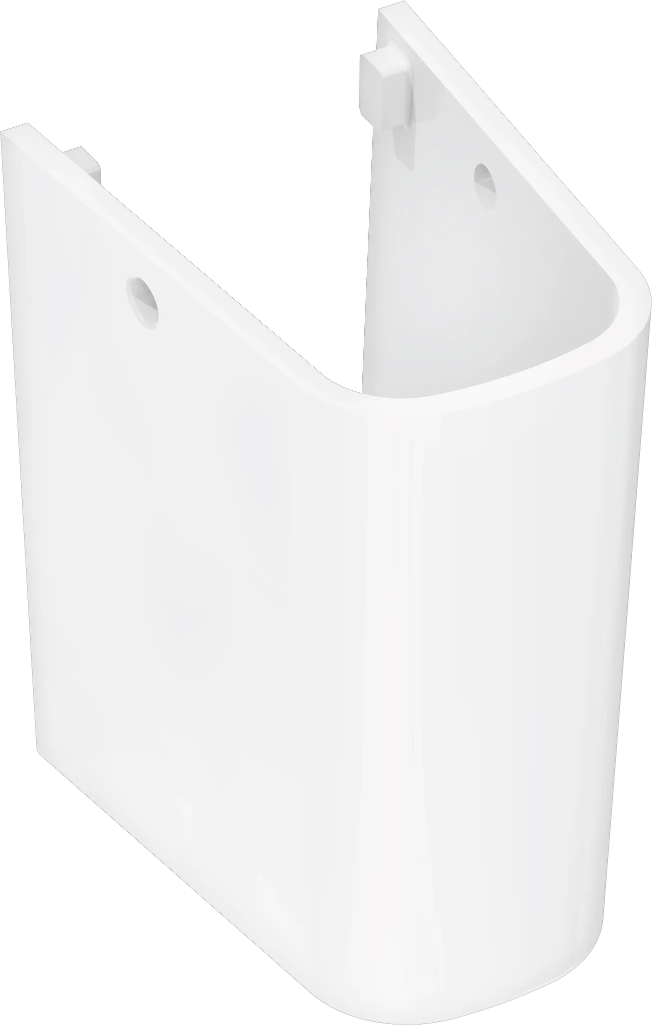 Hansgrohe Xanuia Q Halbsäule für Handwaschbecken, Weiß Hansgrohe Xanuia Q Halbsäule für Handwaschbecken, Weiß