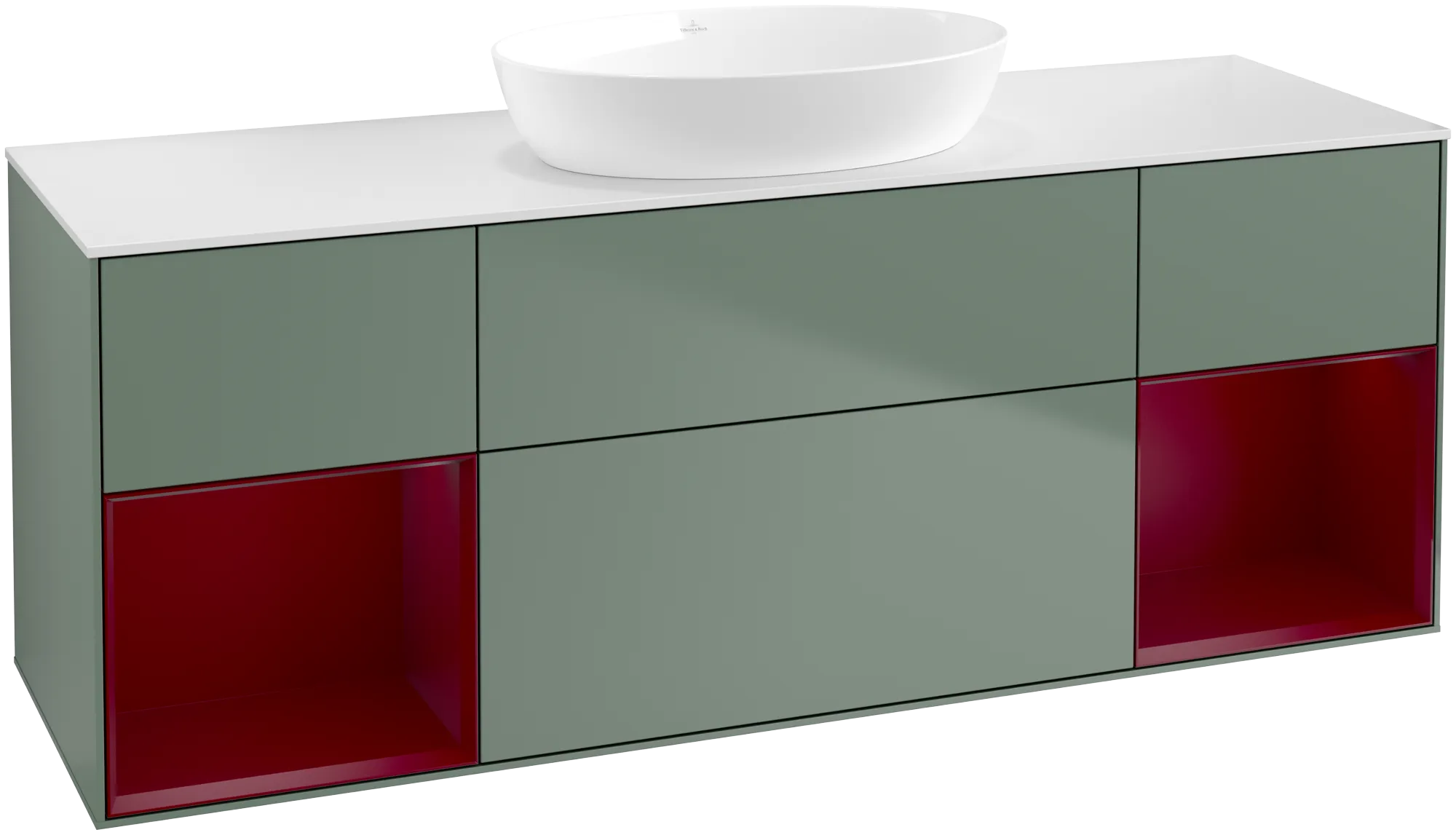 Villeroy & Boch Finion Waschbeckenunterschrank GD0 1600x603x501mm m Bel FK/RE/AP: GM/HB/1