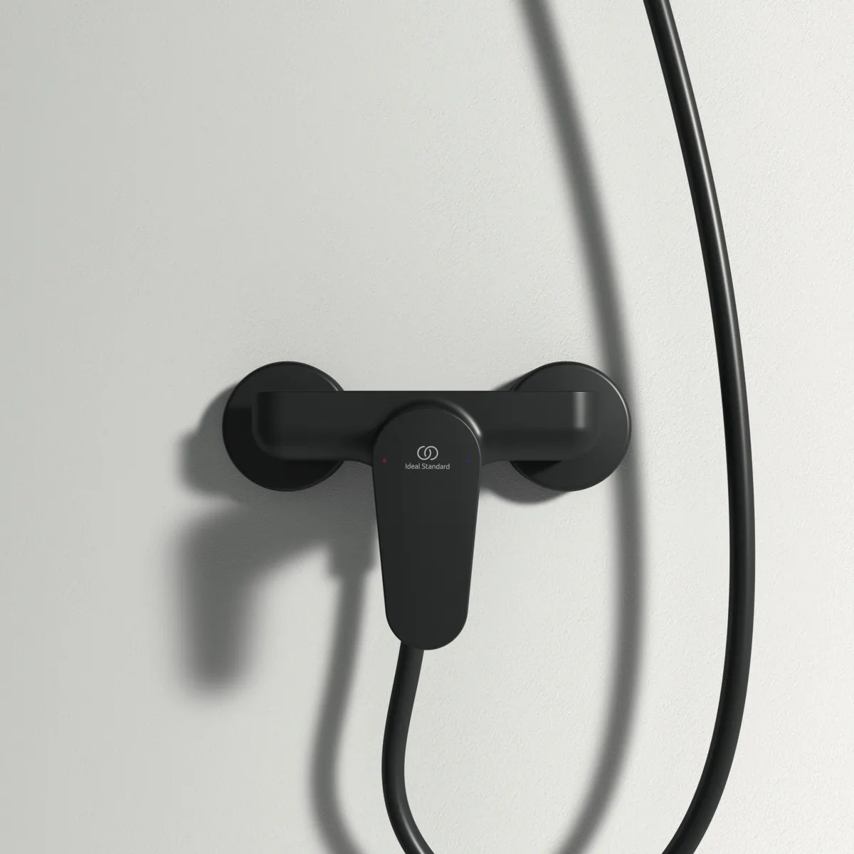 Brausearmatur Aufputz Cerafine O, Ausladung 50-55mm, Chrom Brausearmatur Aufputz Cerafine O, Ausladung 50-55mm, Chrom