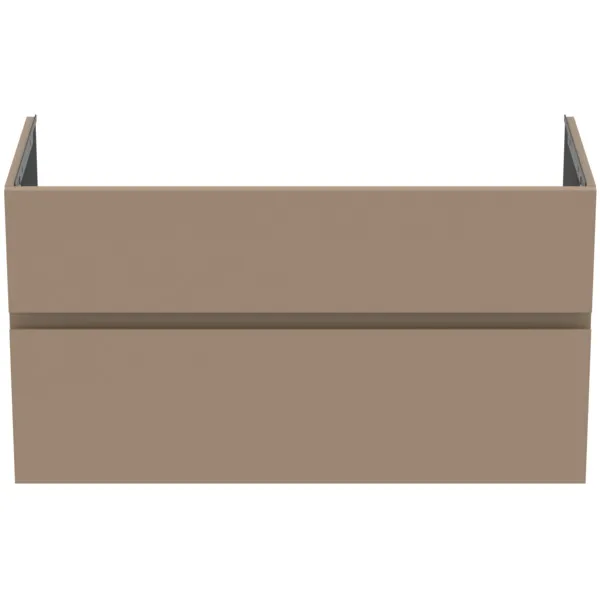 Ideal Standard Möbelwaschtischunterschrank Finesse 1000x440x545mm 2 Auszüge Greige matt Ideal Standard Möbelwaschtischunterschrank Finesse 1000x440x545mm 2 Auszüge Greige matt