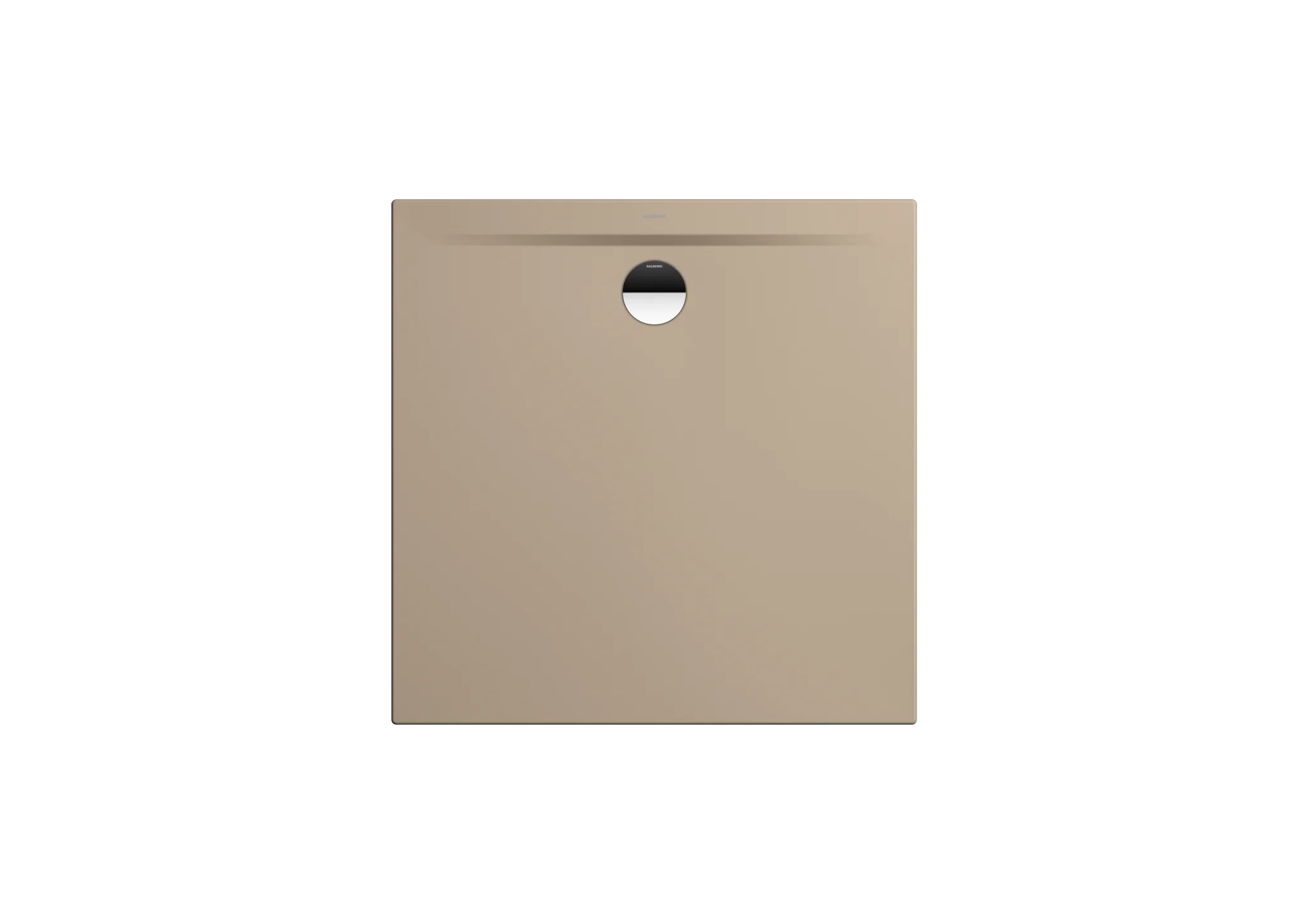 Kaldewei quadrat Duschwanne „Superplan Zero“ 80 × 80 cm ohne Oberflächenbeschichtung, mit Antislip Secure Plus, in warm beige 40