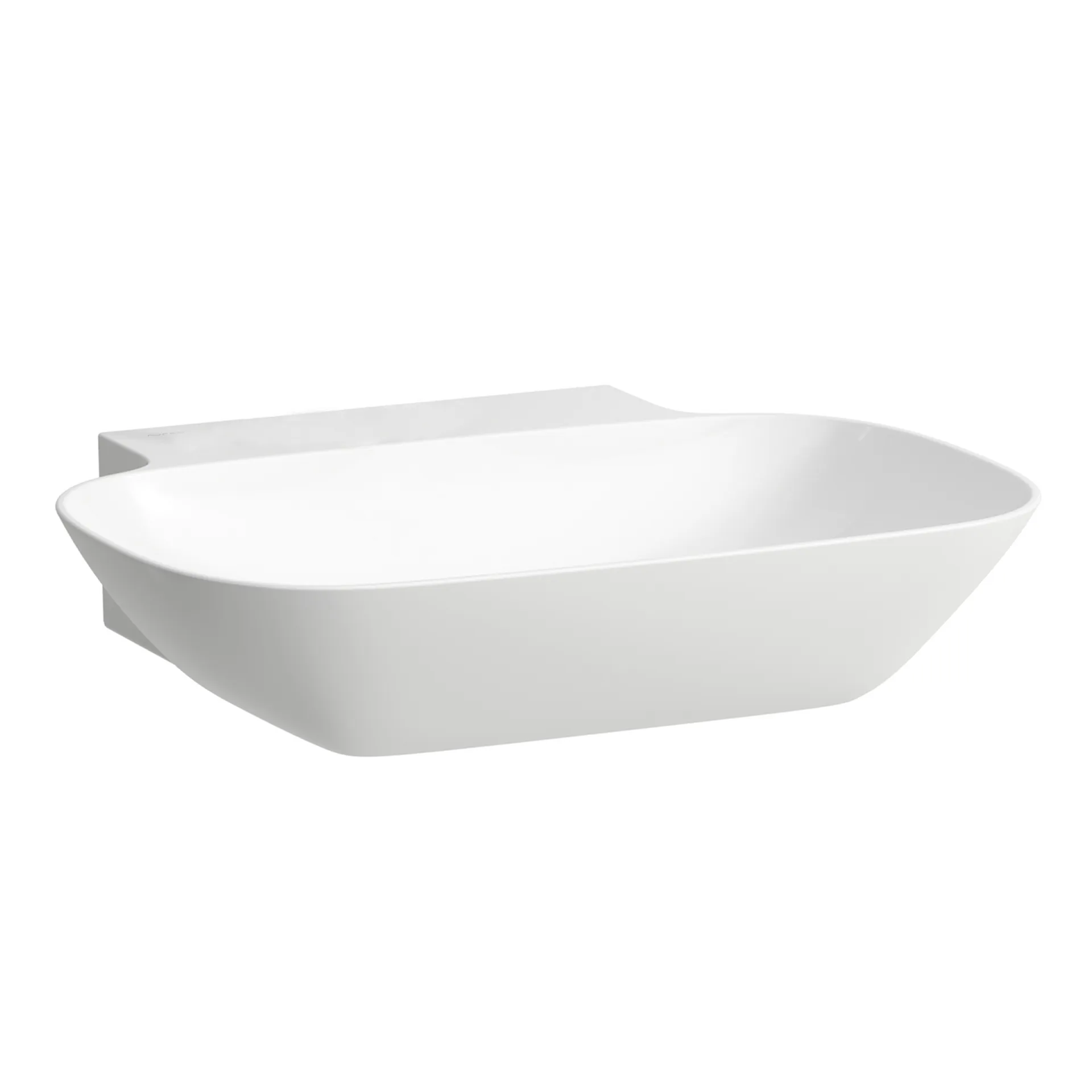 Waschtisch INO 450x560x145 1 Hahnloch mit Überlauf weiß