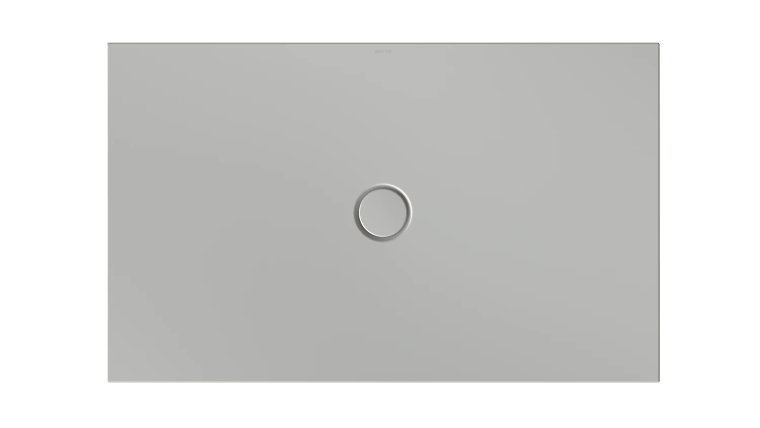 Bette rechteck Duschwanne „BetteFloor“ 1300 × 800 mm ohne Oberflächenbeschichtung, ohne Oberflächenveredelung, ohne Wannenträger, in Flanell