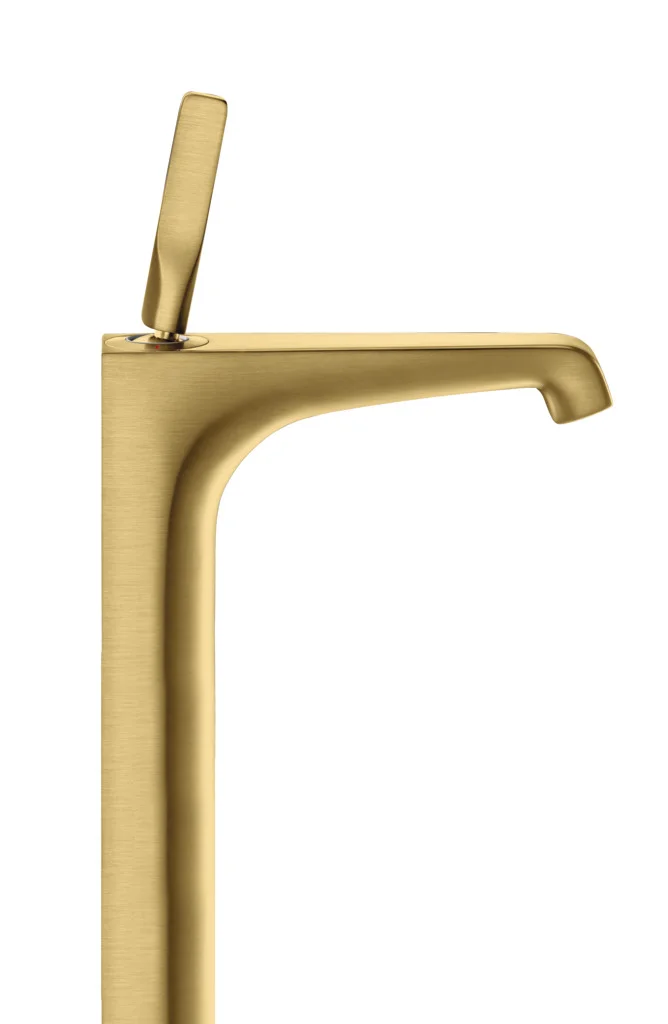 Hansgrohe AXOR Citterio E Einhebel-Waschtischmischer 250, Chrom, Ausladung 163 mm, Auslaufhöhe 252 mm