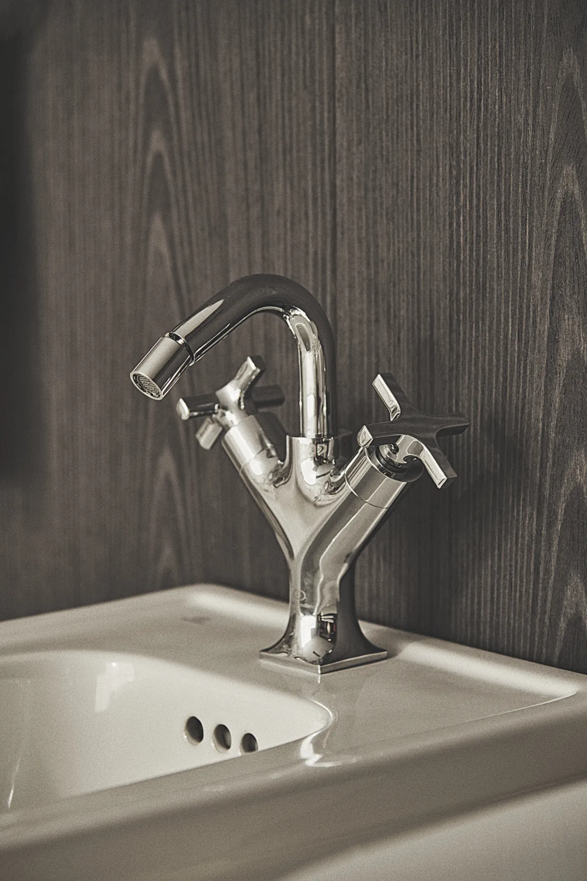 Ideal Standard Bidetarmatur Joy Neo, Ausladung 115mm, Kreuzgriffe, Chrom Ideal Standard Bidetarmatur Joy Neo, Ausladung 115mm, Kreuzgriffe, Chrom