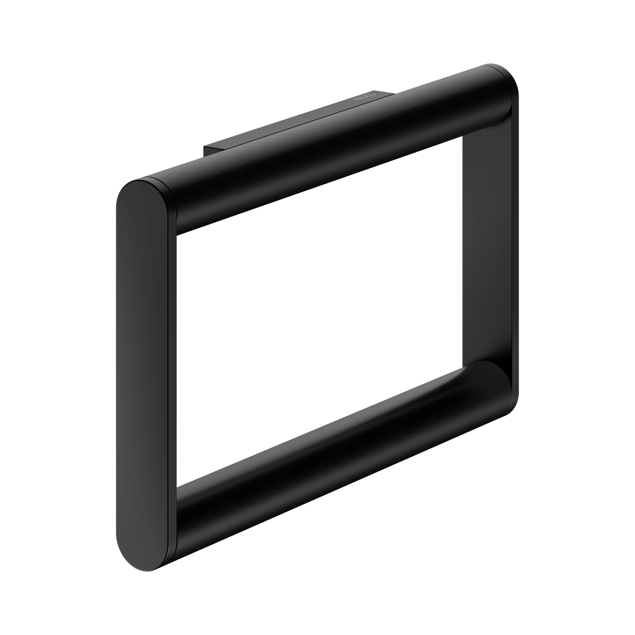 Plan Handtuchring schwarz matt