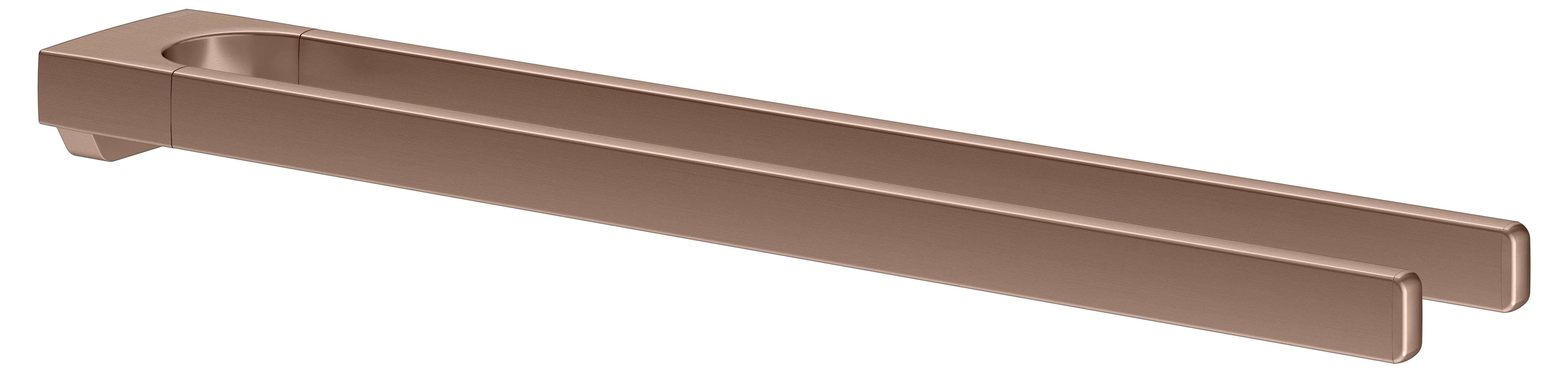 Collection Moll Handtuchhalter 450 mm Rotgold gebürstet 2-armig Collection Moll Handtuchhalter 450 mm Rotgold gebürstet 2-armig