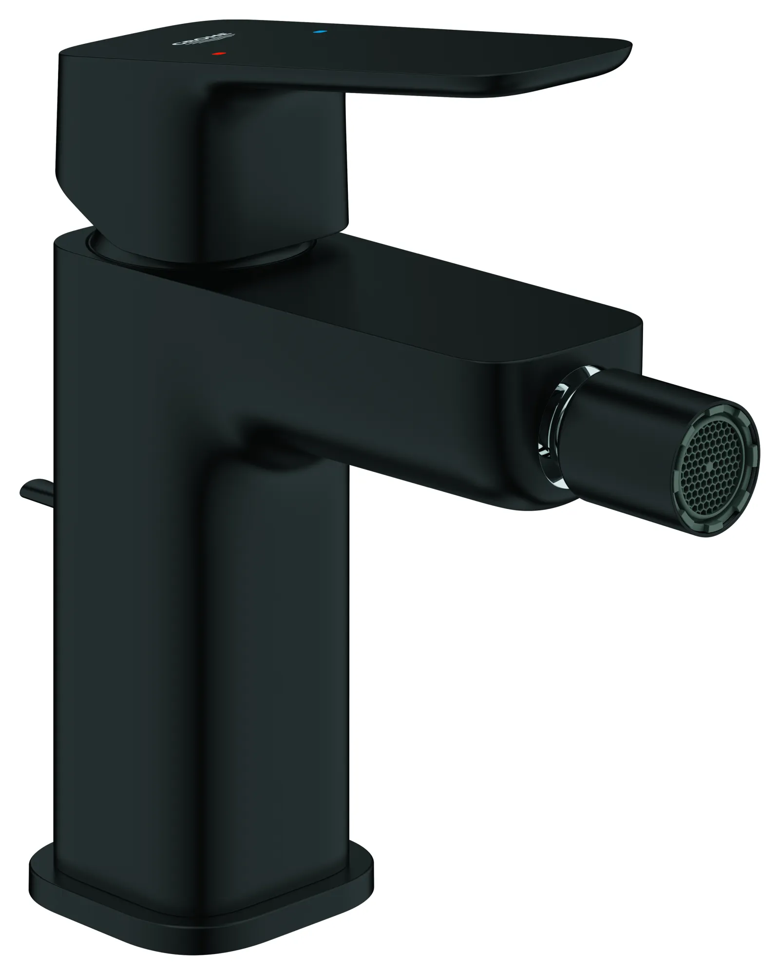 Einhand-Bidetbatterie Cubeo 101810, Einlochmontage, mit Kugelgelenk, Zugstangen-Ablaufgarnitur, chrom Einhand-Bidetbatterie Cubeo 101810, Einlochmontage, mit Kugelgelenk, Zugstangen-Ablaufgarnitur, chrom
