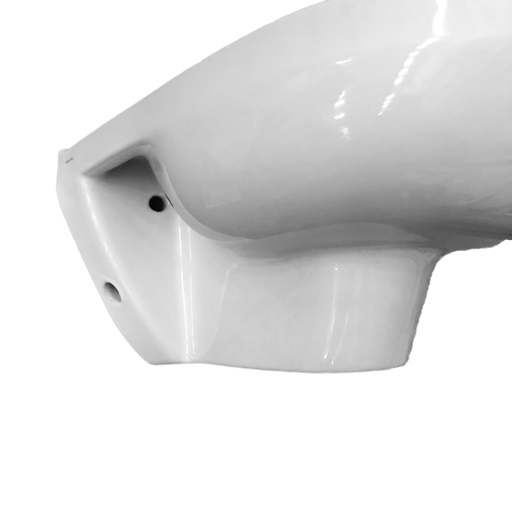 Bidet, mit Hahnlochbohrung, mit Überlauf 36 × 54 cm