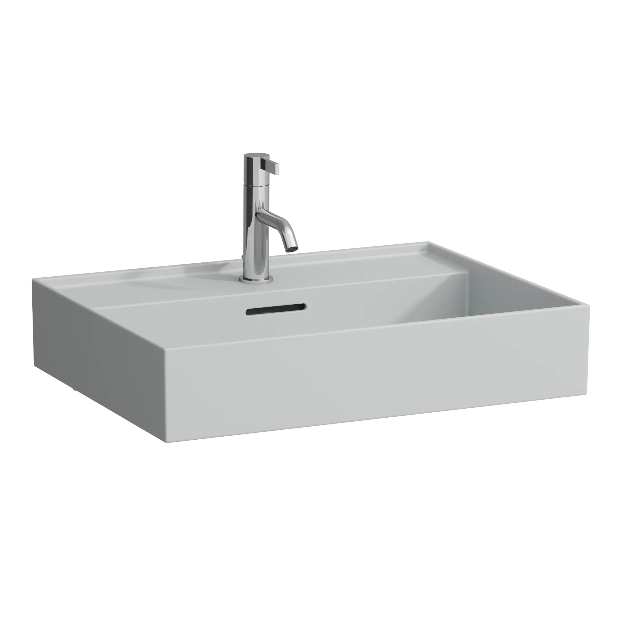 Aufsatzwaschtisch Kartell • 460x600x145 1 Hahnloch mit Überlauf weiß Aufsatzwaschtisch Kartell • 460x600x145 1 Hahnloch mit Überlauf weiß
