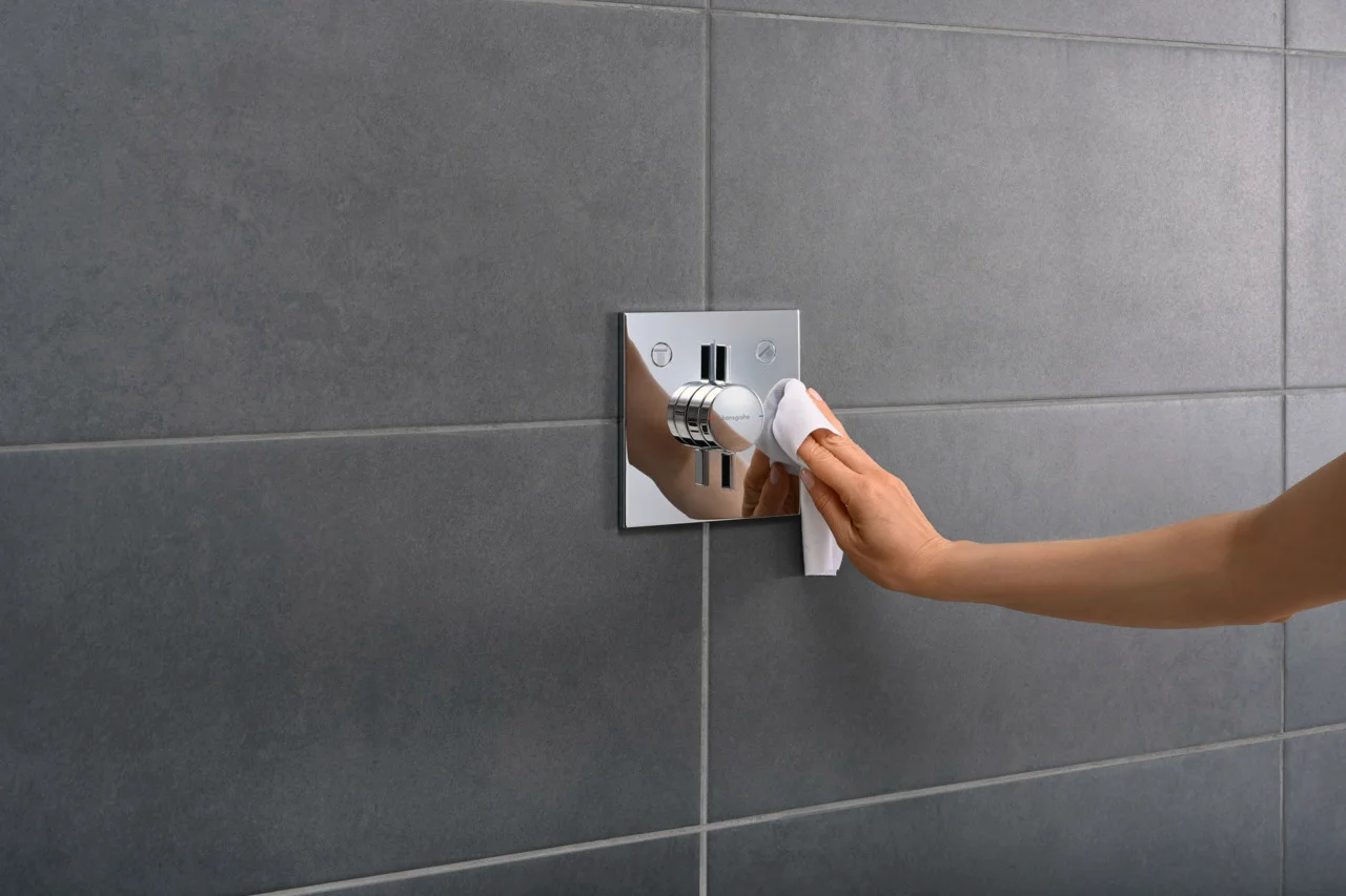 Hansgrohe DuoTurn E Mischer Unterputz, Chrom, 2 Verbraucher, maximale Durchflussmenge 29,5 l/min bei 3 bar, Keramikmischsystem, einfache Installation mit vormontiertem Funktionsblock Hansgrohe DuoTurn E Mischer Unterputz, Chrom, 2 Verbraucher, maximale Durchflussmenge 29,5 l/min bei 3 bar, Keramikmischsystem, einfache Installation mit vormontiertem Funktionsblock
