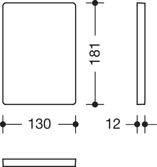 HEWI Abdeckung HEWI Abdeckung