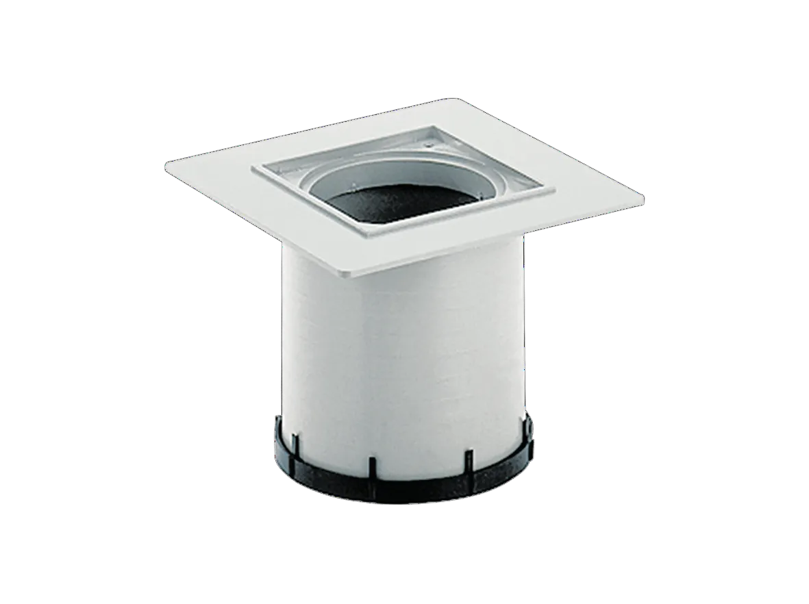 Aufsatzrahmen PVC-EN 10, 100 x 100 mm