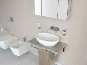 Waschbecken „StradaO“ 60 × 42 × 16 cm in Weiß Waschbecken „StradaO“ 60 × 42 × 16 cm in Weiß