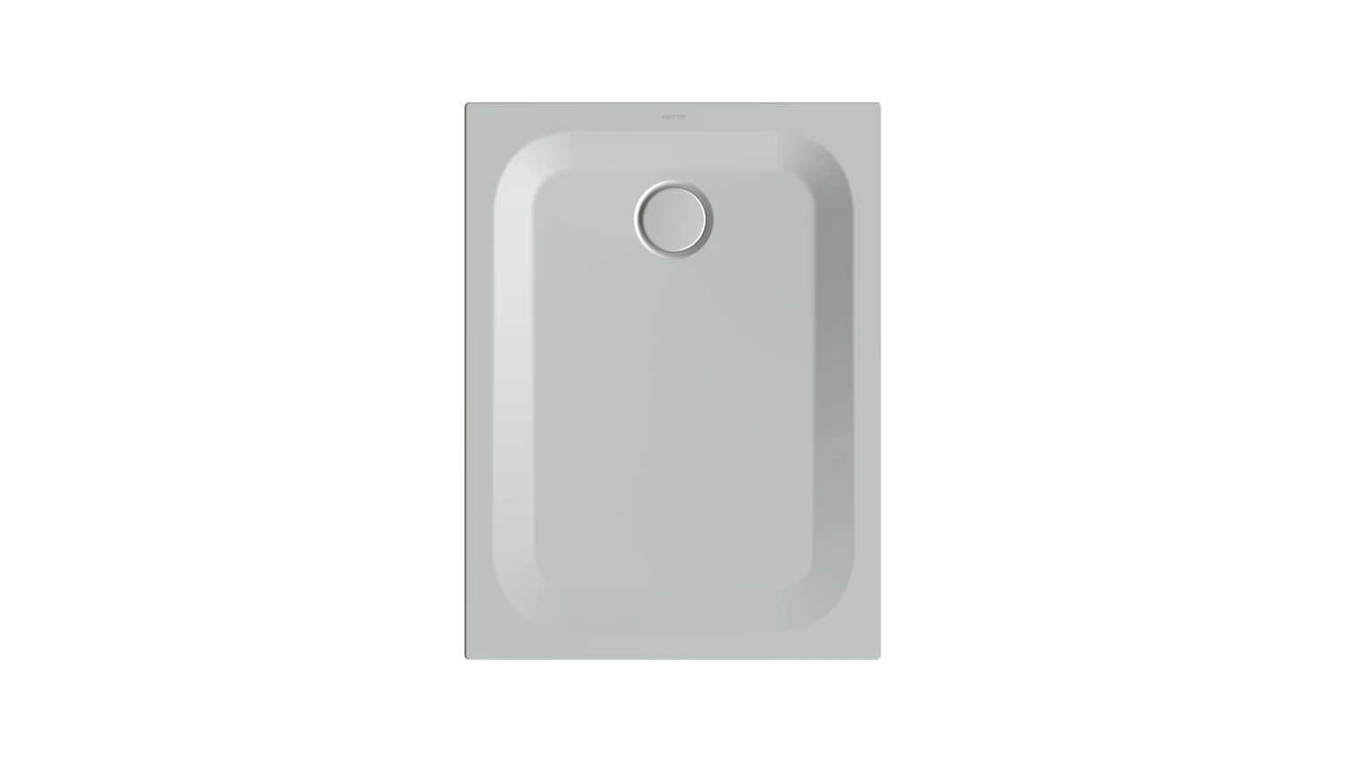 Bette rechteck Duschwanne „BetteUltra“ 1000 × 750 mm mit BetteAntirutsch Pro, ohne Oberflächenveredelung, ohne Wannenträger, in Manhattan