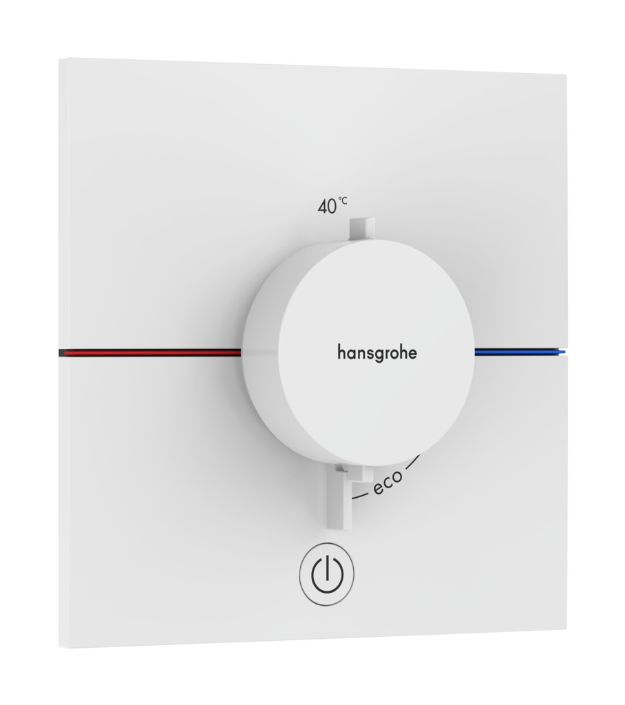 ShowerSelect Comfort E Thermostat Unterputz für 1 Verbraucher und einen zusätzlichen Abgang Chrom