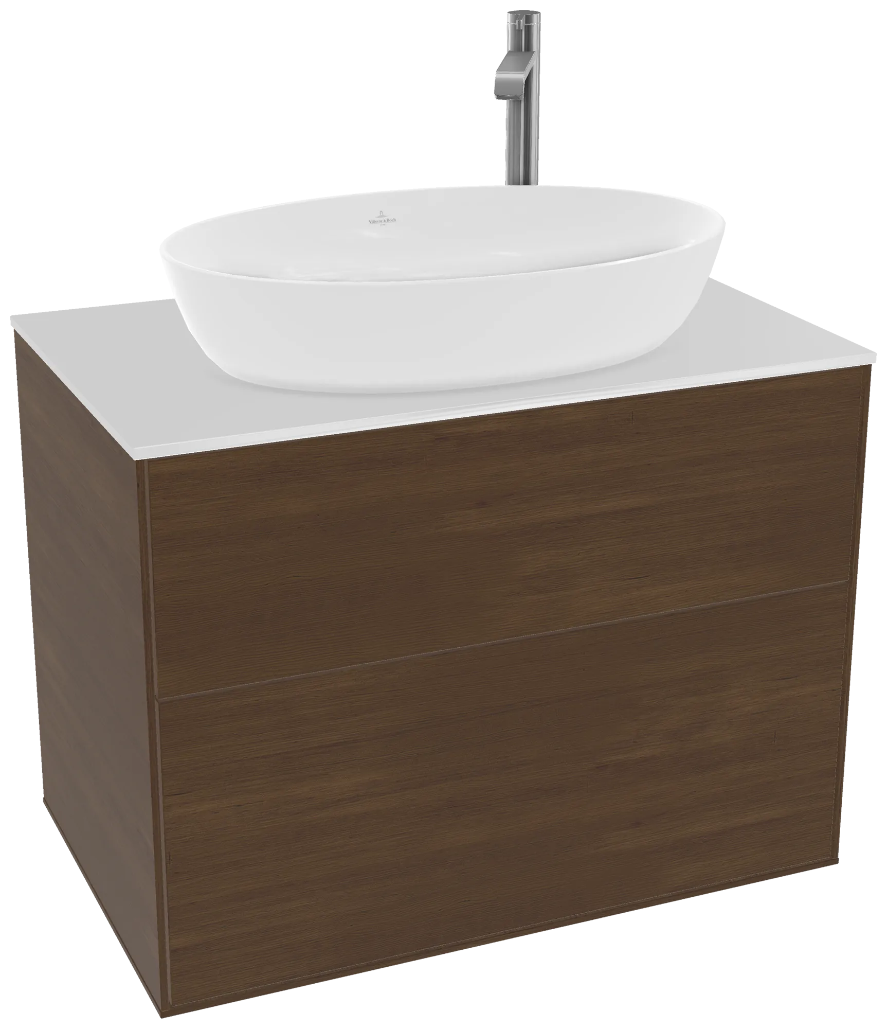 Villeroy & Boch Finion Waschbeckenunterschrank G87 800x603x501mm mit Beleuchtung