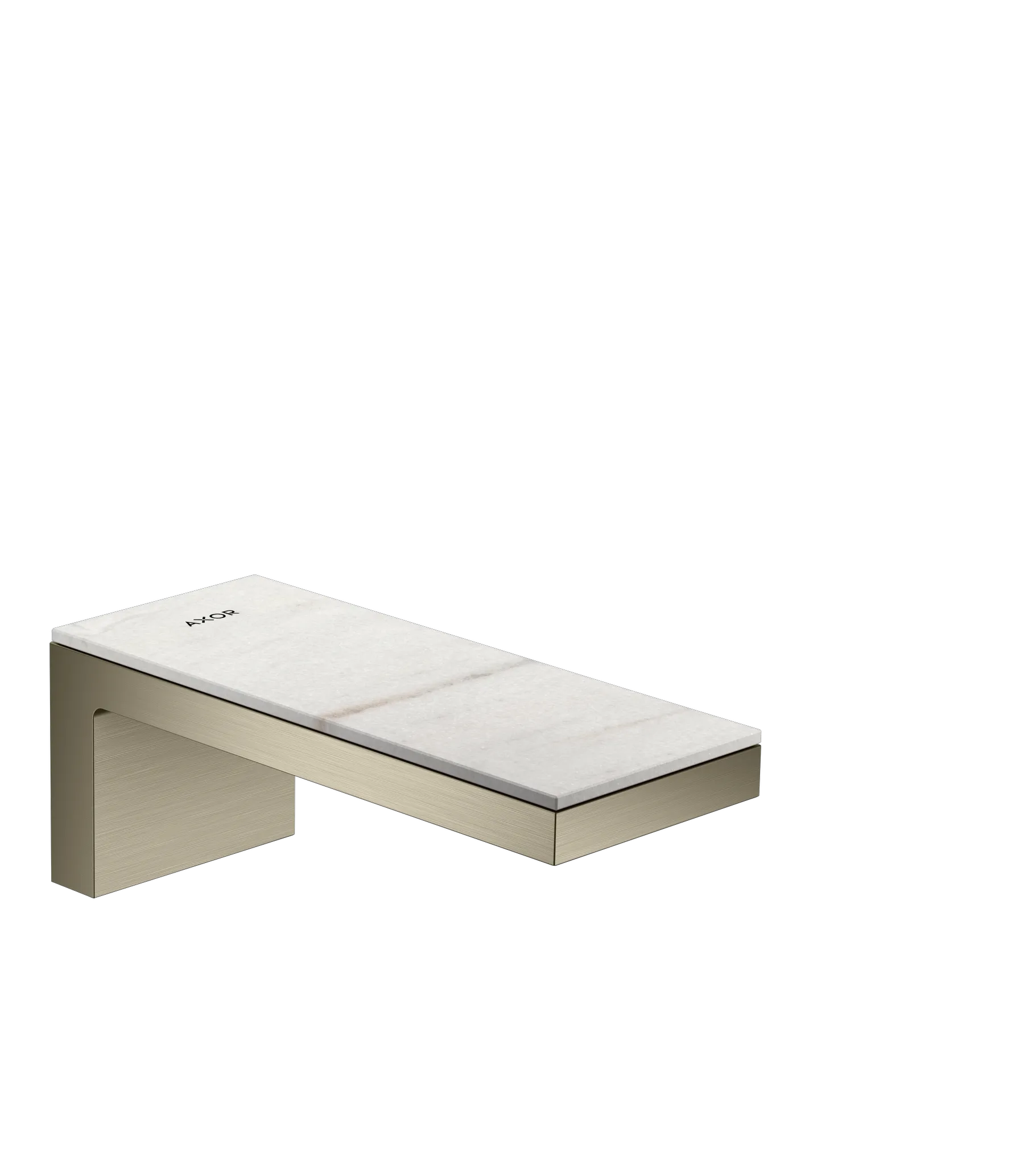 Hansgrohe AXOR MyEdition Mischer mit Platte 200 Marmor Lasa Covelano Vena Oro Hansgrohe AXOR MyEdition Mischer mit Platte 200 Marmor Lasa Covelano Vena Oro