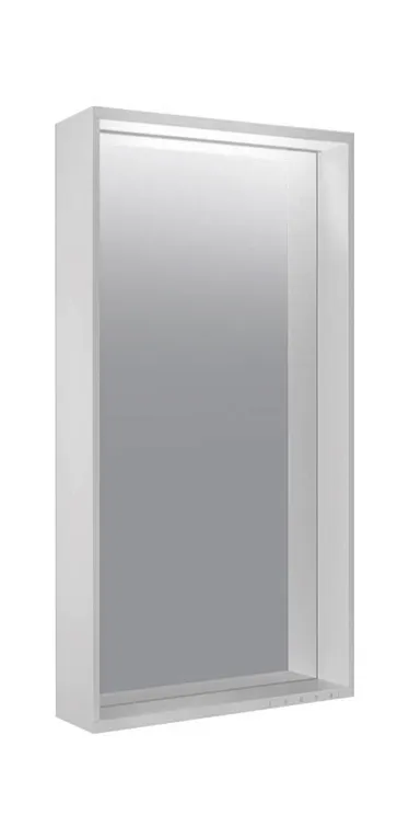 KEUCO Spiegel „Plan“ in Silber (eloxiert), ohne Spiegelheizung 460 × 850 mm KEUCO Spiegel „Plan“ in Silber (eloxiert), ohne Spiegelheizung 460 × 850 mm