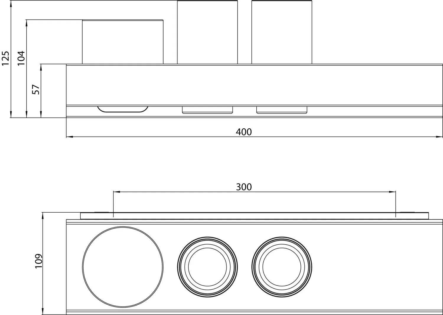 emco Dreifachhalter 2x Mundspülglas und Flüssigseifenspenderklar, schwarz S 85 emco Dreifachhalter 2x Mundspülglas und Flüssigseifenspenderklar, schwarz S 85