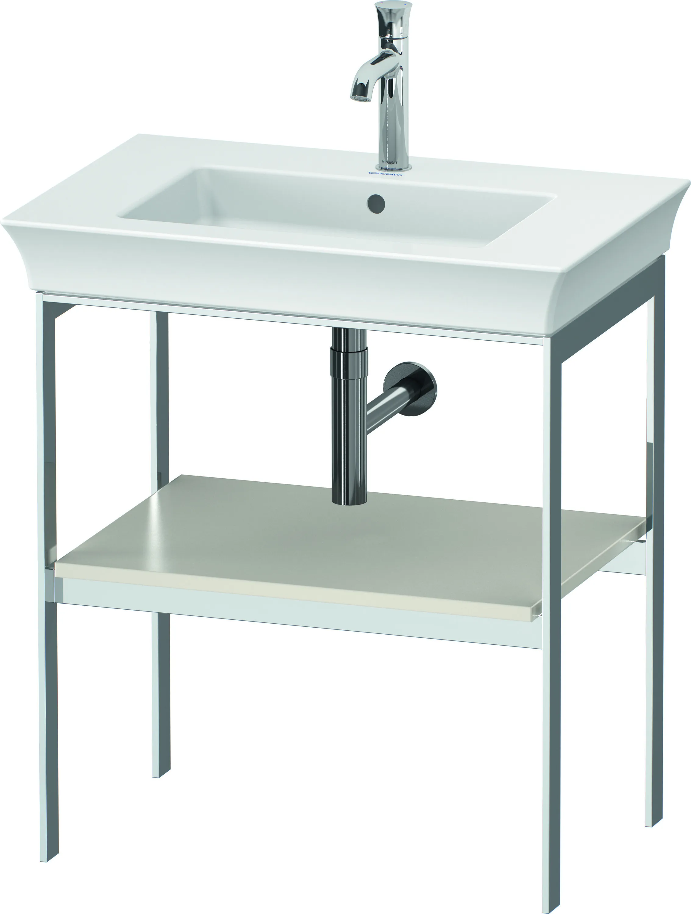 Duravit Konsole „White Tulip“ in Nordic Weiß Seidenmatt