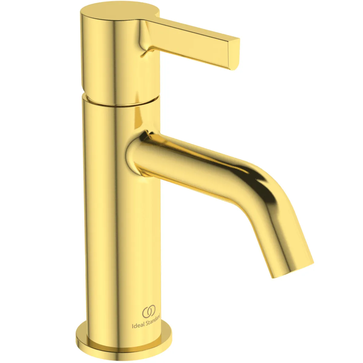 Ideal Standard Waschtischarmatur Joy Arm BC776A2, Ausladung 110mm, Brushed Gold