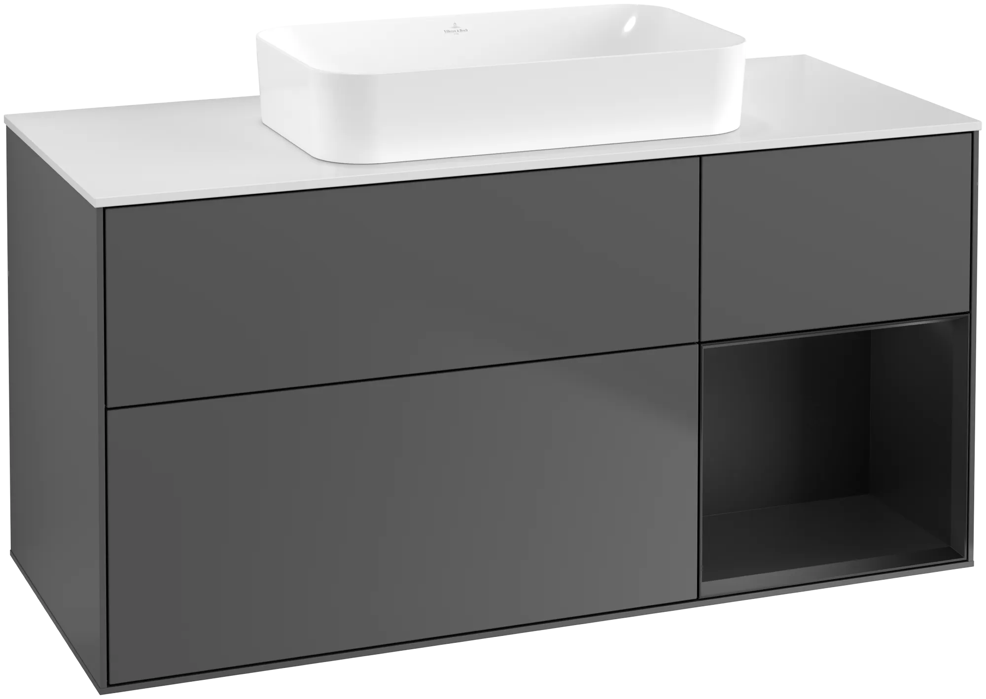Villeroy & Boch Waschbeckenunterschrank Finion G71, anthrazit