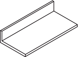 HEWI Ablage „System 900Q“ in 20 × 4 cm