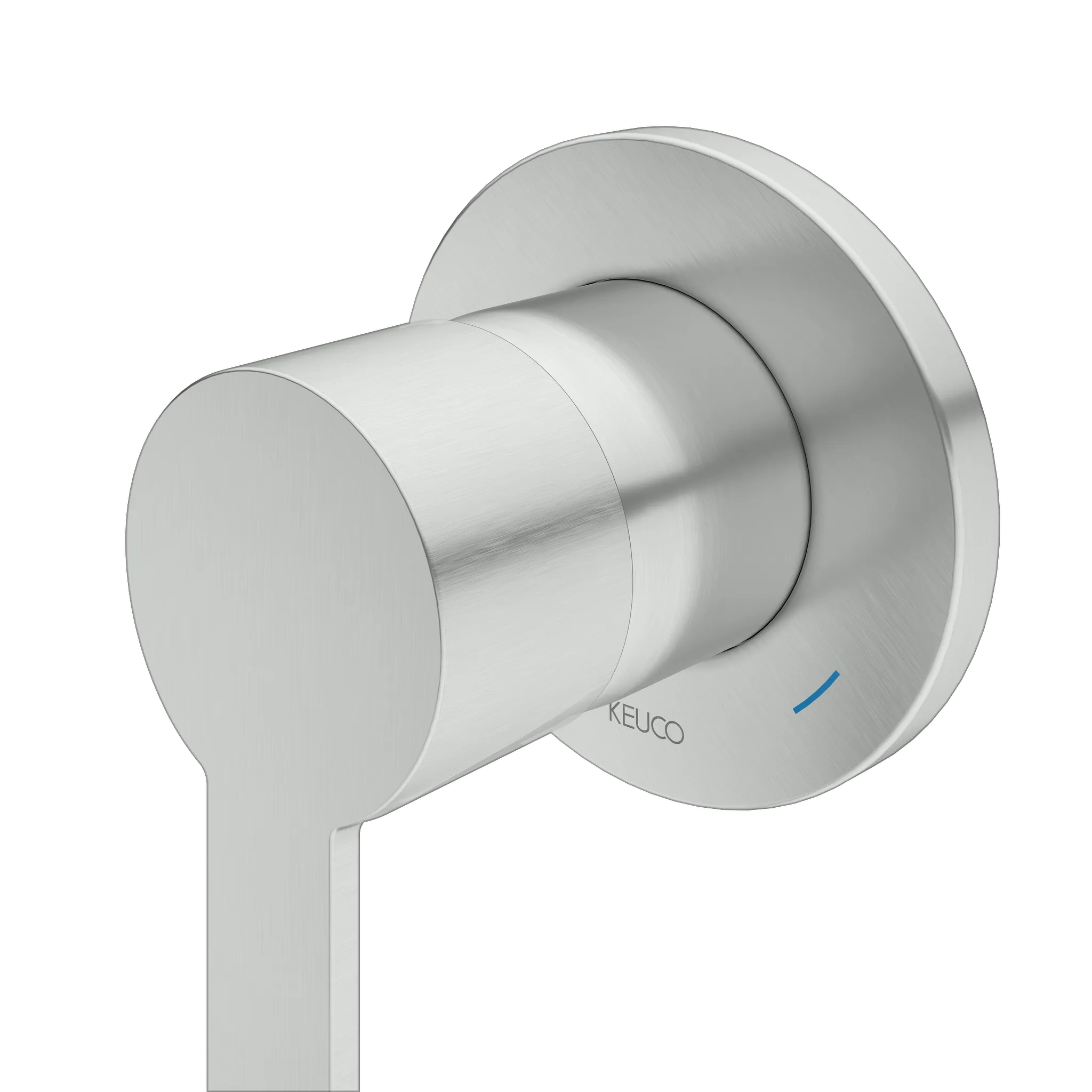 KEUCO PLAN BLUE Einhebelmischer Unterputz Edelstahl-finish