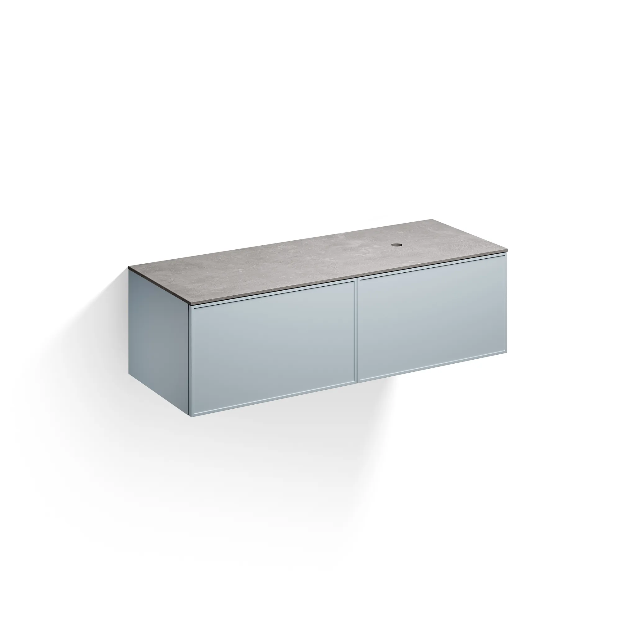 Alape Möbelmodul Arkta 1400x400 NY Silk/Türkisgrau