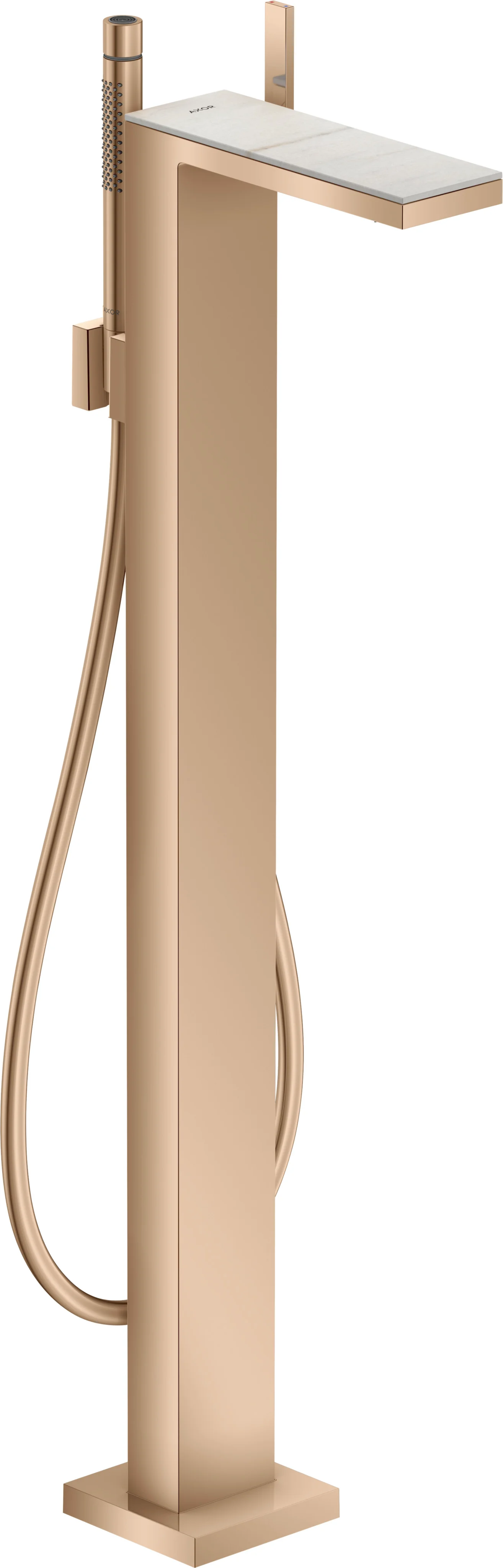 Hansgrohe AXOR MyEdition Platte 245 mm Marmor Lasa Covelano Vena Oro abnehmbar