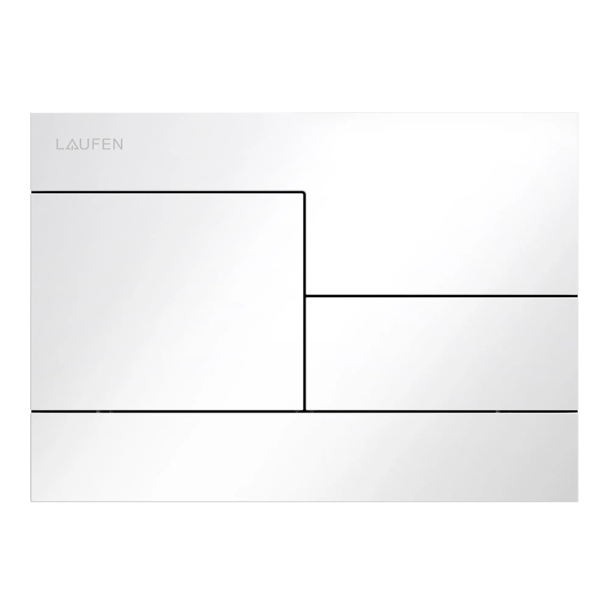 Betätigungsplatte SKYLINE INEO 208x148x6, aus Kunsstoff, für Frontbetätigung oder Betätigung von oben, für Unterputz-Spülkasten mit Dual-Flush 2-Mengen-Spülsystem, auch für flächenbündigen Einbau geeignet, weiß Betätigungsplatte SKYLINE INEO 208x148x6, aus Kunsstoff, für Frontbetätigung oder Betätigung von oben, für Unterputz-Spülkasten mit Dual-Flush 2-Mengen-Spülsystem, auch für flächenbündigen Einbau geeignet, weiß