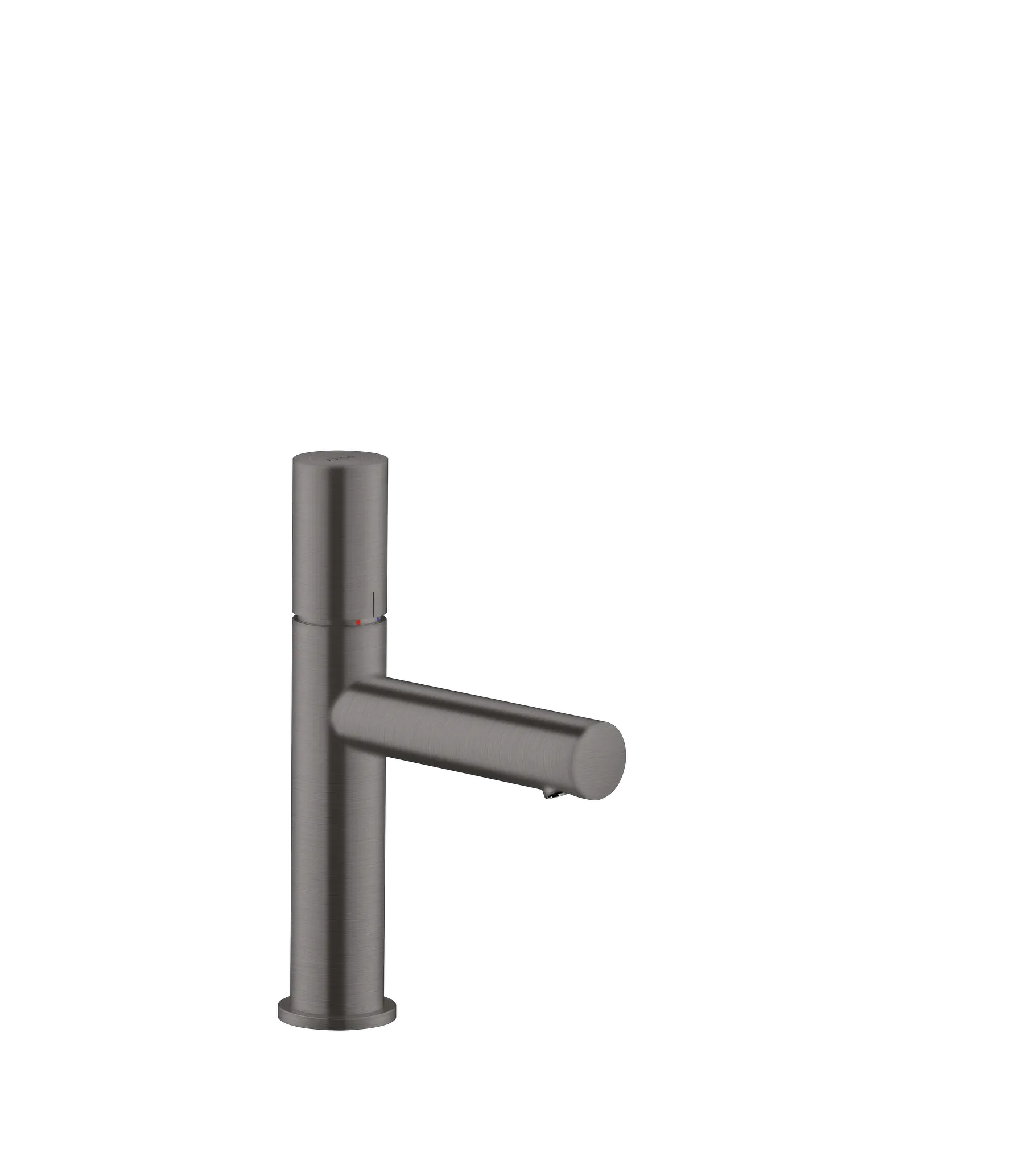 Hansgrohe AXOR Uno Einhebel-Waschtischmischer 110, Brushed Black Chrome, Ausladung 123 mm, Auslaufhöhe 109 mm, Zylindergriff, Laminarstrahl, max. Durchflussmenge 5 l/min Hansgrohe AXOR Uno Einhebel-Waschtischmischer 110, Brushed Black Chrome, Ausladung 123 mm, Auslaufhöhe 109 mm, Zylindergriff, Laminarstrahl, max. Durchflussmenge 5 l/min