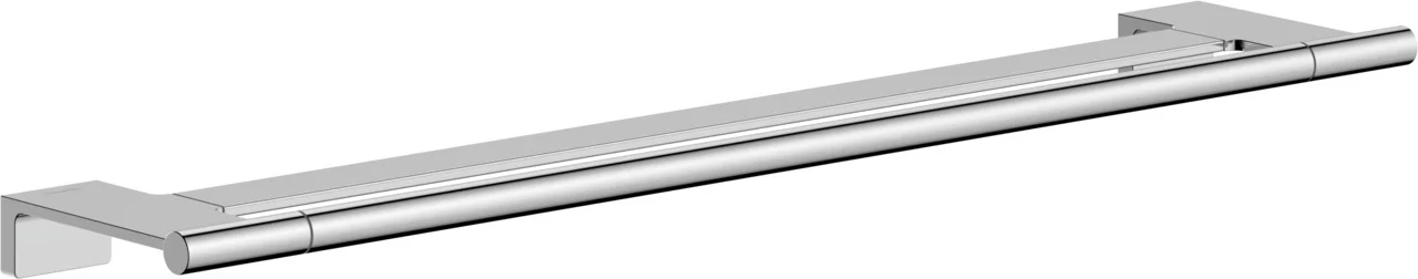 Hansgrohe AddStoris S Doppelbadetuchhalter in Chrom, 661 mm Länge, verdeckte Befestigung Hansgrohe AddStoris S Doppelbadetuchhalter in Chrom, 661 mm Länge, verdeckte Befestigung